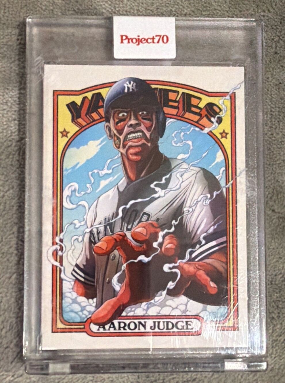 2021 Topps Project 70 - 1972 Topps Baseball Aaron Judge #635 1972 Topps Baseball